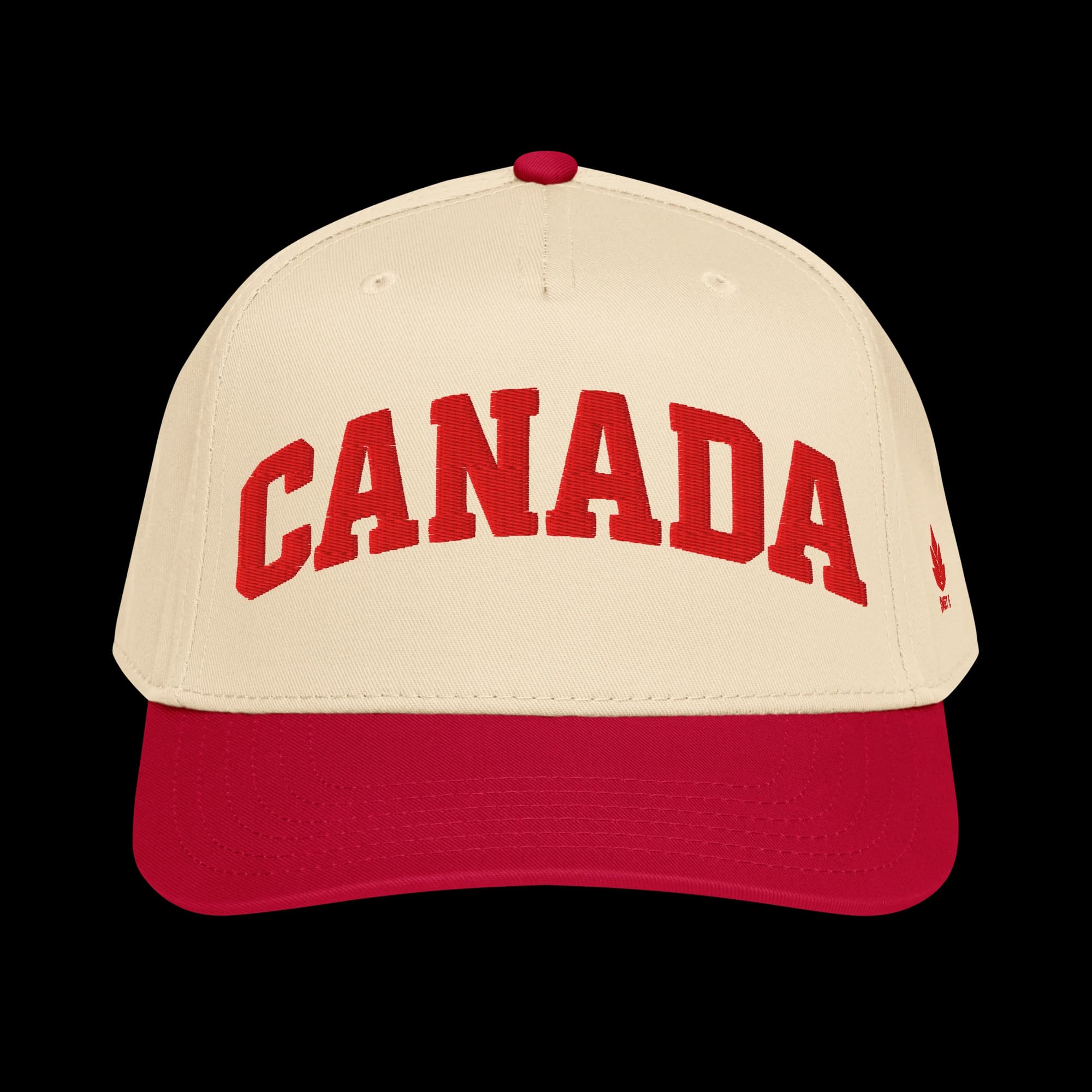 Canada Cap, Red / Natural